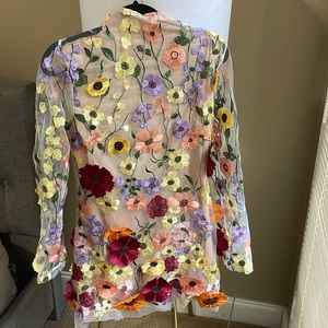 Floral dress size large